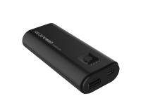 RealPower 270314, Svart, Mobiltelefon/smarttelefon, Nettbrett, Lithium-Ion (Li-Ion), 5000 mAh, Innebygget, 96 mm