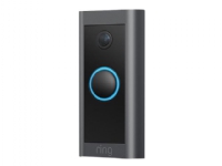 Ring Video Doorbell Wired - Dørklokke - trådløs - 802.11b/g/n - 2.4 Ghz - svart