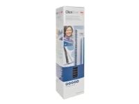 GBC ClickBind - 12 mm - 34 ringer - A4 (210 x 297 mm) - 95 ark - frostklar - 50 stk klikkrygg