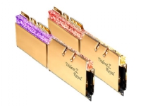 G.Skill Trident Z Royal Series - DDR4 - sett - 16 GB: 2 x 8 GB - DIMM 288-pin - 4600 MHz / PC4-36800 - CL18 - 1.45 V - ikke-bufret - ikke-ECC - gull