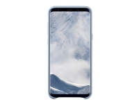 Samsung Alcantara Back Cover EF-XG955 - Baksidedeksel for mobiltelefon - alcantara - mynte - for Galaxy S8+