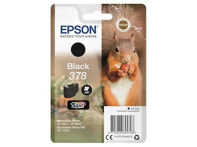 Epson Blekk 378 Sort