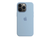 Apple - Baksidedeksel for mobiltelefon - med MagSafe - MagSafe-samsvar - silikon - blå tåke - for iPhone 13 Pro