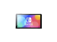 Nintendo Switch OLED - Spillkonsoll - Full HD - svart, neonrød, neonblå