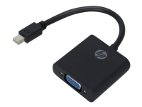 HP Mini DisplayPort to VGA Adapter - Video adapter - Mini DisplayPort (hann) til HD-15 (VGA) (hunn) - Europa