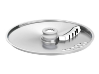 Bosch MUZ9PS1 - Pommes frites-plate - for kjøkkenmaskin - rustfritt stål - for OptiMUM MUM9A66R00, MUM9AX5S00, MUM9D33S11, MUM9DT5S41, MUM9GX5S21, MUM9Y43S00, MUM9YX5S12