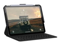 UAG Case for iPad Air 10.9-in Gen 4, iPad Pro 11-in Gen 1/2 - Scout Black - Back cover til tablet (Uden keyboard) - sort - 11 - for Apple 10.9-inch iPad Air (4. generation) 11-inch iPad Pro (1. generation, 2. generation)