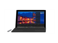 Microsoft Surface Pro Type Cover (M1725) - Tastatur - med styrepute, akselerometer - Italiensk - svart - kommersiell - for Surface Pro (I midten av 2017), Pro 3, Pro 4