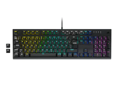 Corsair K60 RGB PRO Low Profile mekanisk gamingtastatur