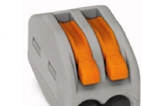 Wago 222-412, Kabelspillter, Grå, 12,4 mm, 20,5 mm, 14,5 mm, 3,1 g