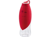 Hunter HUNTER Silicone Bottle With Bowl Letter 550ml red
