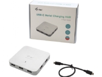 i-Tec USB-C Metal Charging HUB 7x USB 3.0 - 7 x SuperSpeed USB 3.0 x USB-C - Desktop *NB! Requires USB-C Power Supply, not included!*
