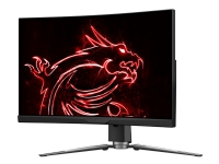MSI MPG ARTYMIS 273CQRDE - LED-skjerm - kurvet - 27 - 2560 x 1440 QHD @ 165 Hz - VA - 550 cd/m² - 3000:1 - HDR400 - 1 ms - 2xHDMI, DisplayPort, USB-C - svart