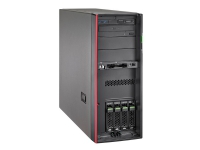 Fujitsu PRIMERGY TX1330 M4 - Server - tower - 4U - 1-veis - 1 x Xeon E-2234 / 3.6 GHz - RAM 16 GB - SATA - hot-swap 2.5 brønn(er) - uten HDD - GigE, iSCSI - uten OS - monitor: ingen