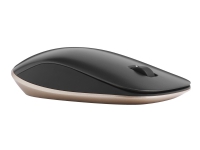 HP 410 Slim - Mus - høyre- og venstrehåndet - 3 knapper - trådløs - Bluetooth 5.0 - askesølv - for HP 15, 15s