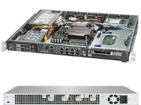 Supermicro SuperServer 1019C-FHTN8 - Server - rackmonterbar - 1U - 1-veis - ingen CPU - RAM 0 GB - SATA - hot-swap 2.5 brønn(er) - uten HDD - AST2500 - GigE - uten OS - monitor: ingen - svart, sølv