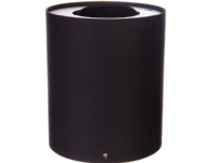 Pillar spot 1x50W Sort aluminium, integreret LED, 1 spot, kipbar. Bulb not included