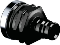 Uponor Q&E overgangsmuffe - PPSU 16-rp1/2ft, husk ringe, 1 x vvs nr. 045338216