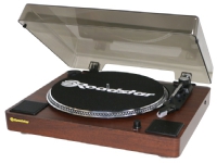 Roadstar TT-260SPK, Direktedrevet platespiller, Automatisk, Tre, Knapper, SD, Automatisk stans