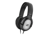 Sennheiser HD 206 - Hodetelefoner - full størrelse - kablet - 3,5 mm jakk - sølv