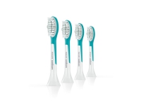 Philips Sonicare For Kids HX6044 - Utskiftningsbørstehode - for tannbørste - superfrisk blått (en pakke 4)