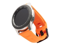 UAG Rugged Strap for Samsung Galaxy Watch (46mm-22mm) - Scout Orange - Klokkestropp for smart armbåndsur - oransje - for Samsung Galaxy Watch (46 mm)