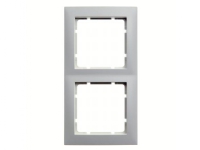 BERKER Ramme 2 modul S.1 polar hvid blank