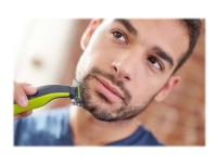 Philips OneBlade QP2520 - Trimmer - trådløs - sitrongrønn/antrasitt