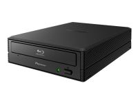 Pioneer BDR-X12EBK - Platestasjon - BDXL Writer - 16x/16x/40x - SuperSpeed USB 3.1 Gen 1 - ekstern