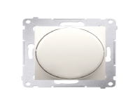 Kontakt-Simon Simon 54 Rotary dimmer for dimmable LEDs 230 V (module) 2250 W cream DS9L.01/41