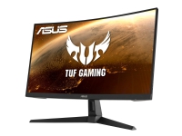 ASUS TUF Gaming VG27WQ1B - LED-skjerm - kurvet - 27 - 2560 x 1440 WQHD @ 165 Hz - VA - 250 cd/m² - 3000:1 - HDR10 - 1 ms - 2xHDMI, DisplayPort - høyttalere