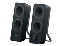 Logitech Z207 - Høyttalere - for PC - 2.0-kanal - trådløs - Bluetooth - 5 watt (Total) - svart