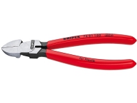 Knipex 72 01 160, Avbitertang, Kromvanadiumstål, Plast, Rød, 16 cm, 164 g