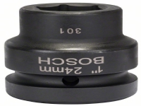 Bosch Accessories 1608557043 Udvendig sekskant Topnøgleindsats 24 mm 1 (25 mm)