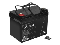 Green Cell - UPS-batteri - 1 x batteri - Sealed Lead Acid (SLA) - 33 Ah - svart