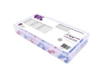 TRU COMPONENTS T1904C071 Klemmeforbindelsesstykker-sortiment 0.50 mm² 2.50 mm² Rød, Blå 120 Teile