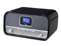 Soundmaster DAB970SW, Bærbar, DAB+,FM, 15 W, 6,1 cm (2.4), Svart, Sølv, AC, DC