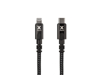 xtorm CX2041 - Lightning-kabel - USB-C hann til Lightning hann - 3 m - svart - for Apple iPad/iPhone/iPod (Lightning)