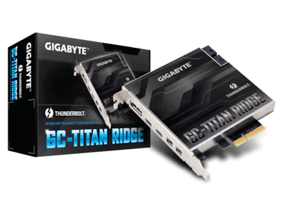 Gigabyte Titan Ridge Thunderbolt 3