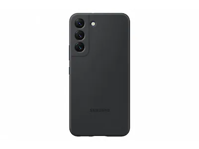 Galaxy S22 Silikondeksel (sort)