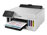 Canon MAXIFY GX5050 - Skriver - farge - Dupleks - ink-jet - ITS - A4/Legal - 600 x 1200 dpi - inntil 24 ipm (mono) / inntil 15.5 ipm (farge) - kapasitet: 350 ark - USB 2.0, LAN, Wi-Fi(n)