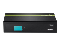 TRENDnet TPE S50 - Switch - ikke-styrt - 4 x 10/100 (PoE) + 1 x 10/100 - stasjonær - PoE (31 W)