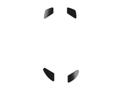 Glorious G-Floats Ceramic Mouse Feet (Model D)