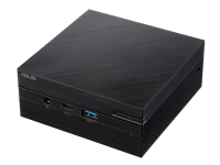 ASUS Mini PC PN41 BC031ZV - Mini-PC - Celeron N4500 / 1.1 GHz - RAM 4 GB - SSD 128 GB - UHD Graphics - 2.5 GigE - WLAN: 802.11a/b/g/n/ac, Bluetooth 5.0 - Win 10 Pro - monitor: ingen - svart
