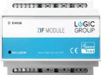 LOGIC GROUP Z-Wave baseret modul med 6 relæ udgange og 6 digitale indgange til montering på standard M36 DIN skinne (EN50022).