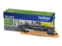 Brother TN243Y - Gul - original - tonerpatron - for Brother DCP-L3510, L3517, L3550, HL-L3210, L3230, L3270, MFC-L3710, L3730, L3750, L3770