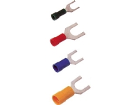 ELPRESS Isoleret gaffelkabelsko A4653G, 4-6mm², M5 - (100 stk.)
