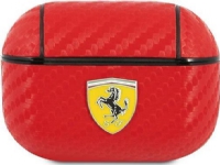 Ferrari Ferrari FESA3CARE AirPods 3 cover red/red On Track PU Carbon
