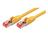 Nedis - Nettverkskabel - RJ-45 (hann) til RJ-45 (hann) - 30 m - SFTP - CAT 6 - formstøpt, rund - gul