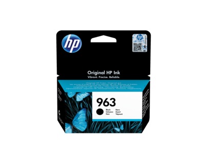 HP Blekk 963 Sort